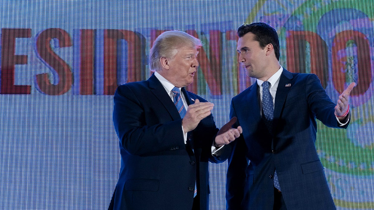 Charlie Kirk and Donald Trump