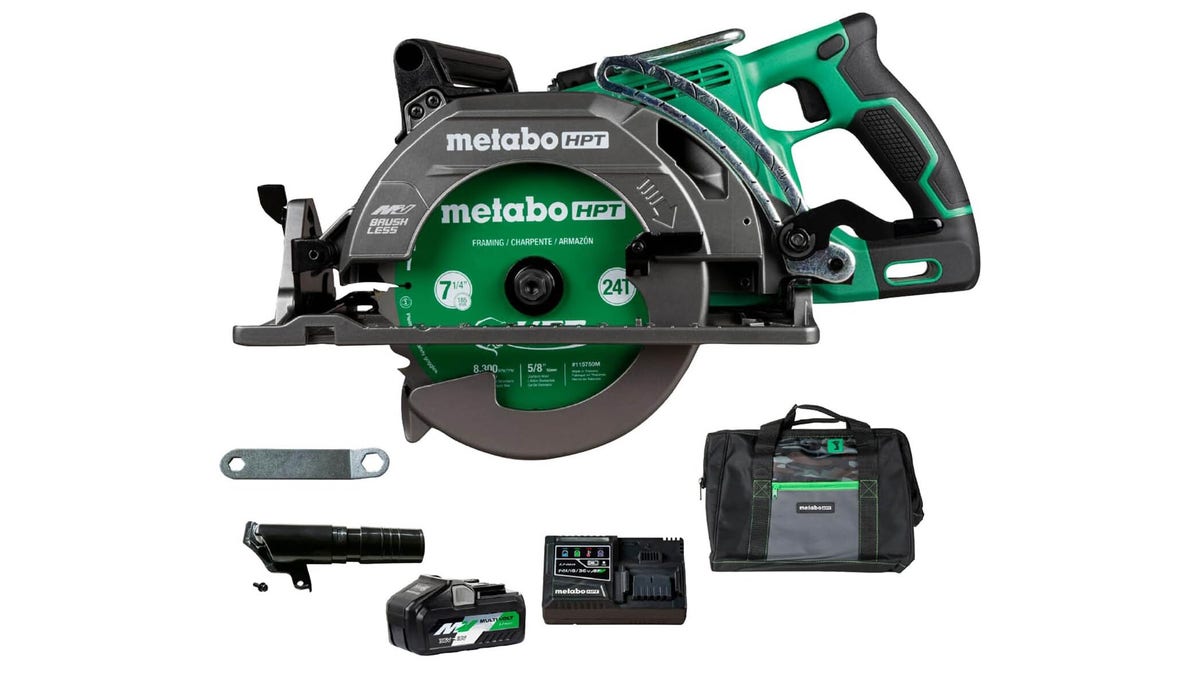 Metabo makes an easy-to-use circular saw that’s lightweight and cordless.