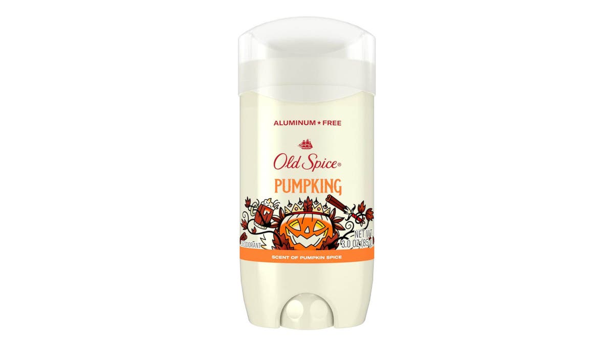 Smell pumpkin spice all day with a pumpkin deodorant.