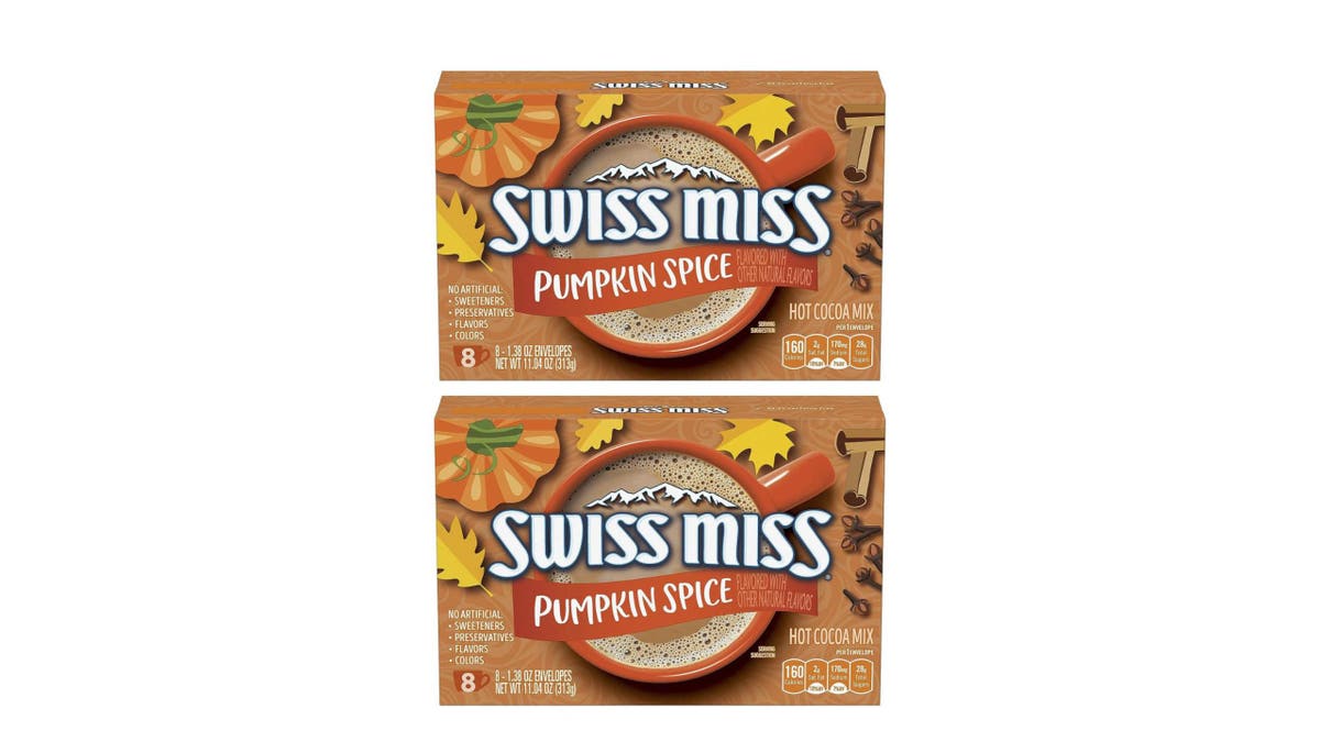 Turn your cocoa into a delicious pumpkin-flavored treat.