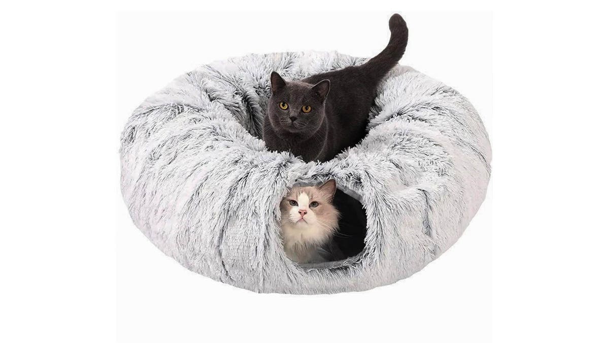 This tunnel can be configured into three different shapes.