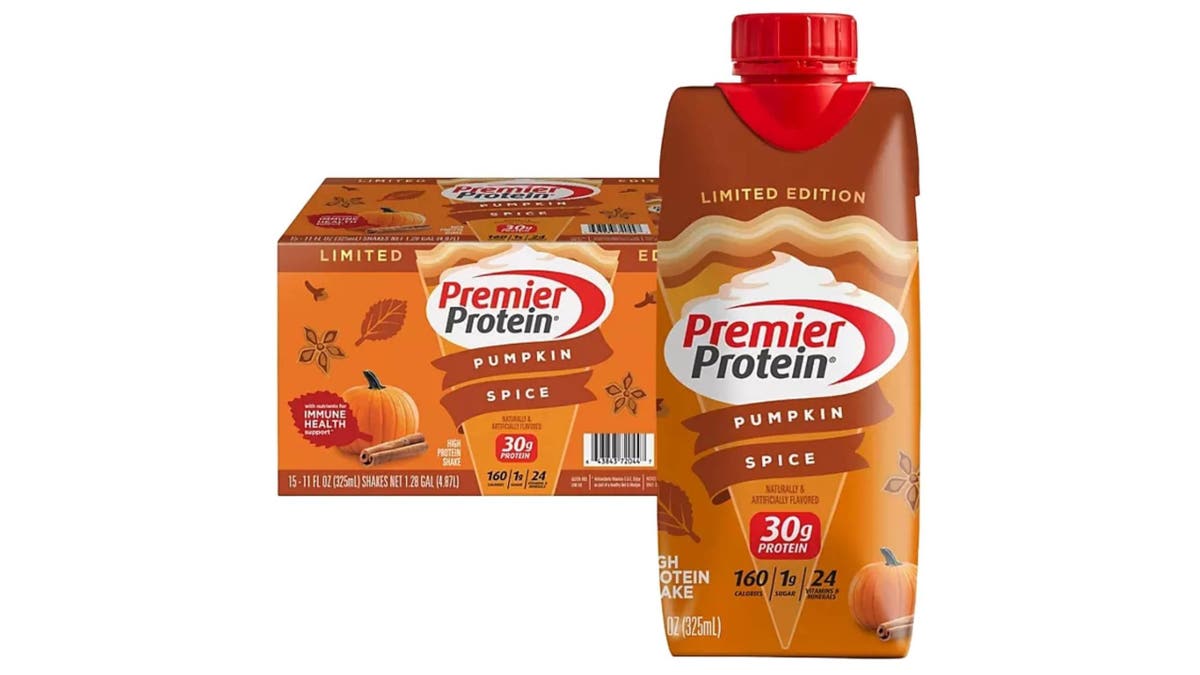 Even your protein shake can taste like pumpkin spice!