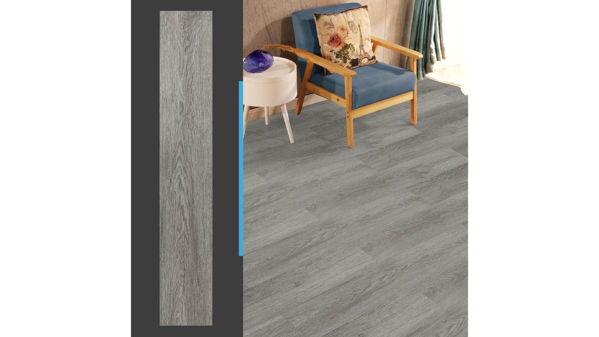 Peel and stick vinyl is easy to apply.?