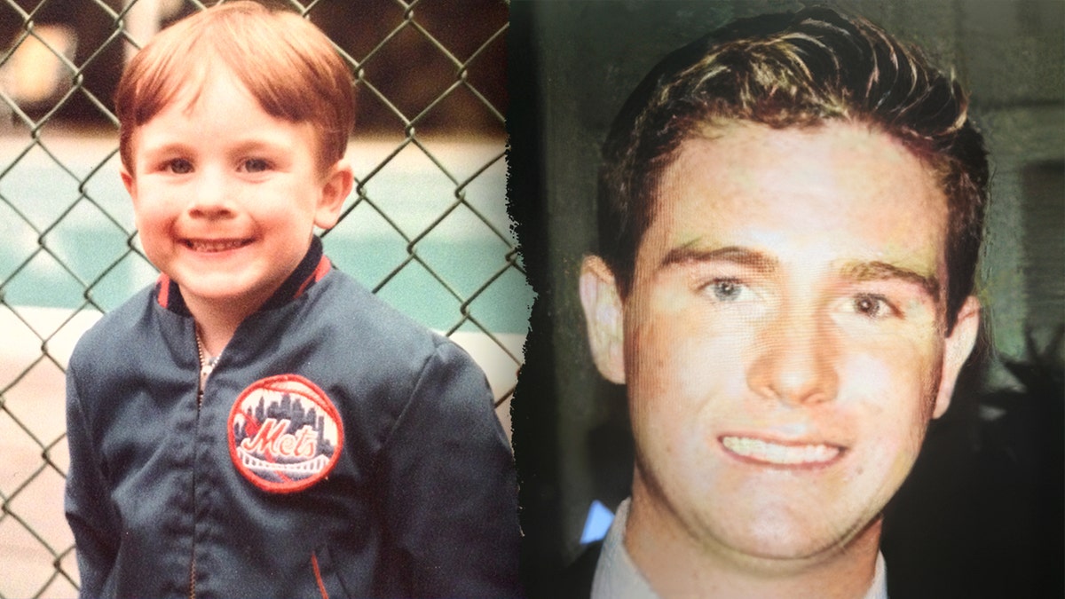 Sept. 11 victim, Jimmy Quinn split image