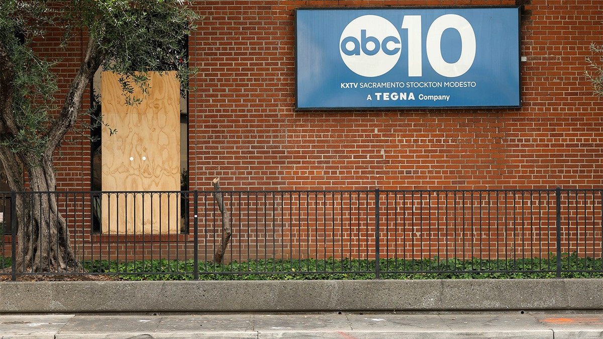 Outside view of ABC10 in Sacramento, California.