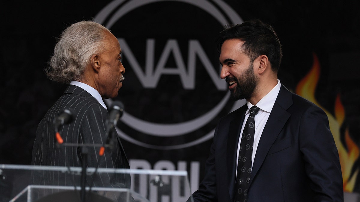 Rev. Al Sharpton and New York Mayor Candidate Zohran Mamdani