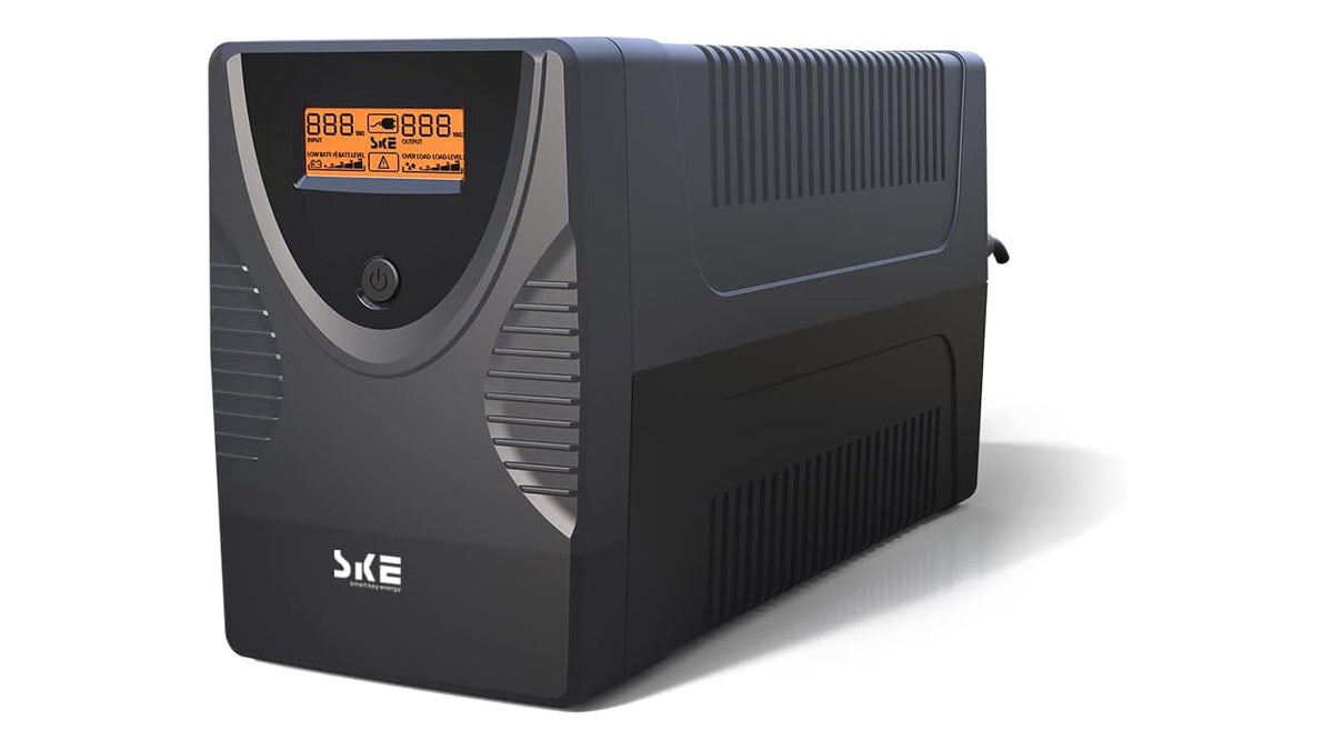 Keep your documents safe from power outages with this battery backup.