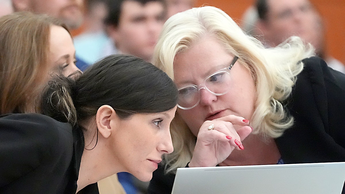 Lawyer Kathryn Nester in court with Kouri Richins