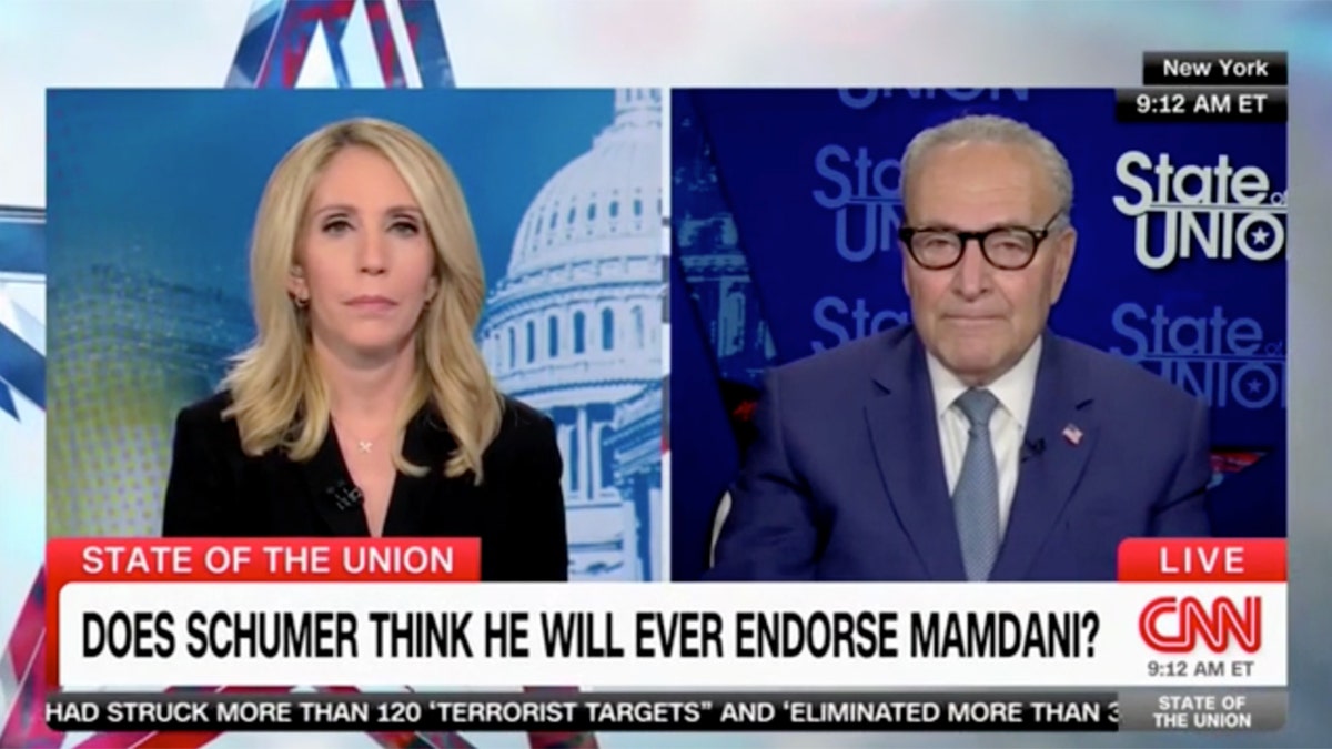 Dana Bash and Sen. Schumer