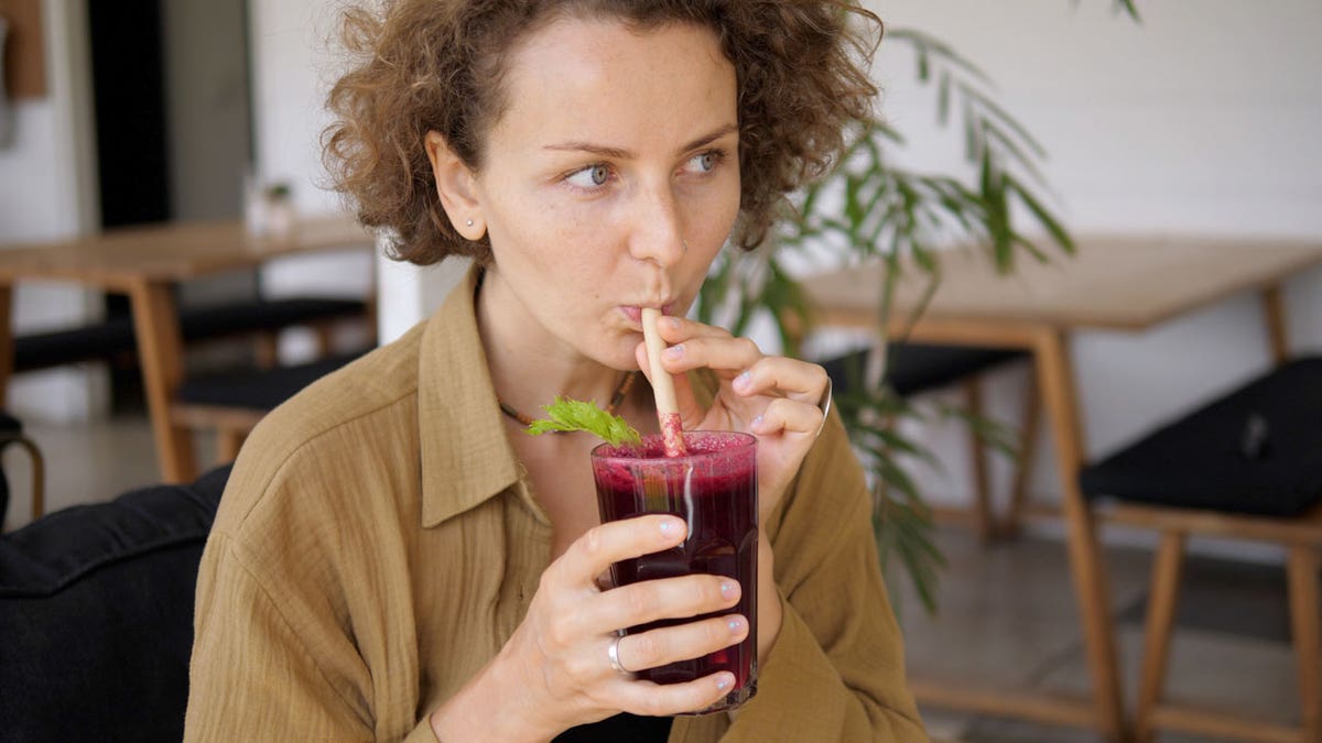 Study of beet juice with high blood pressure