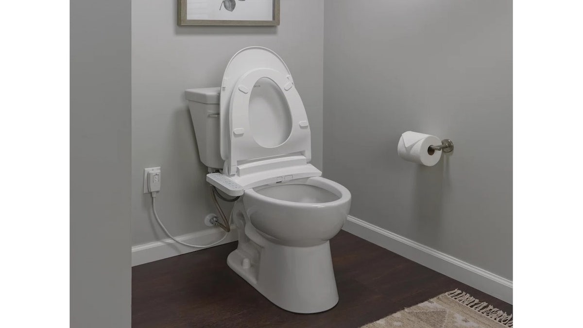 Try an electronic bidet seat for continuous warm water.