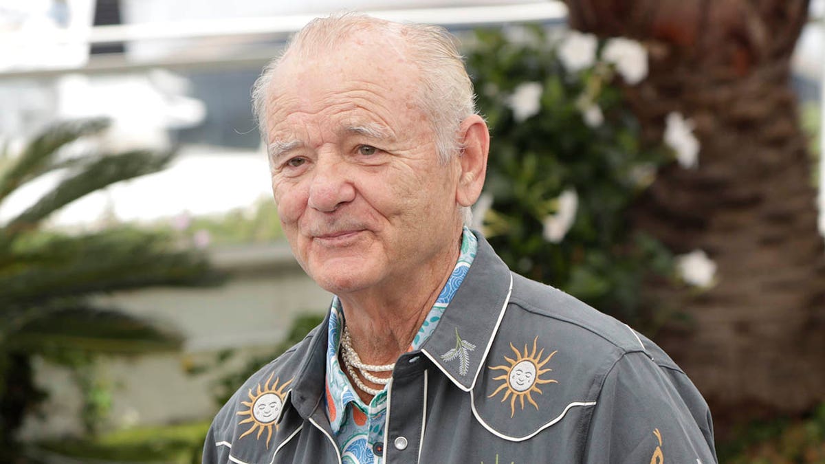 Bill Murray is pictured at Cannes 2025.