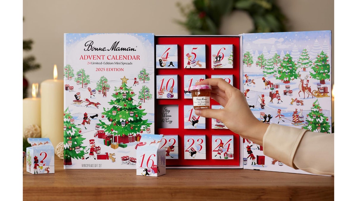 Get a holiday-themed spread as you count down the days to Christmas.