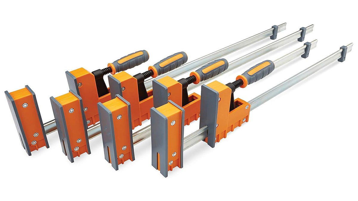 This set includes two 18-inch and two 24-inch clamps.