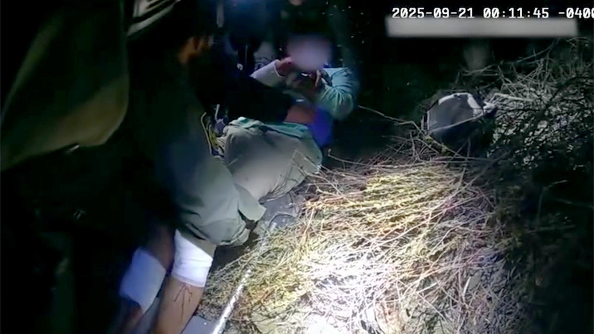 Border Patrol agents rescue cyclist who fell 'more than 50 feet' into remote canyon