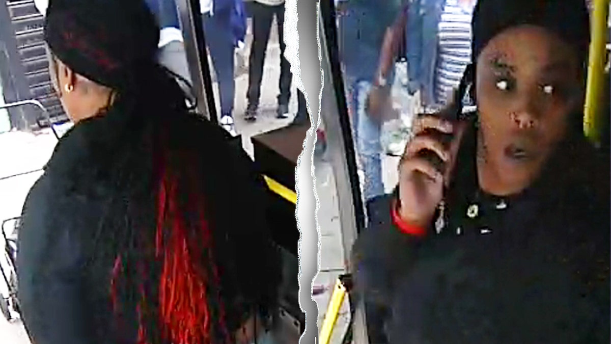 Authorities have arrested a woman wanted in connection with an attack on a Boston public bus that left an elderly woman injured.