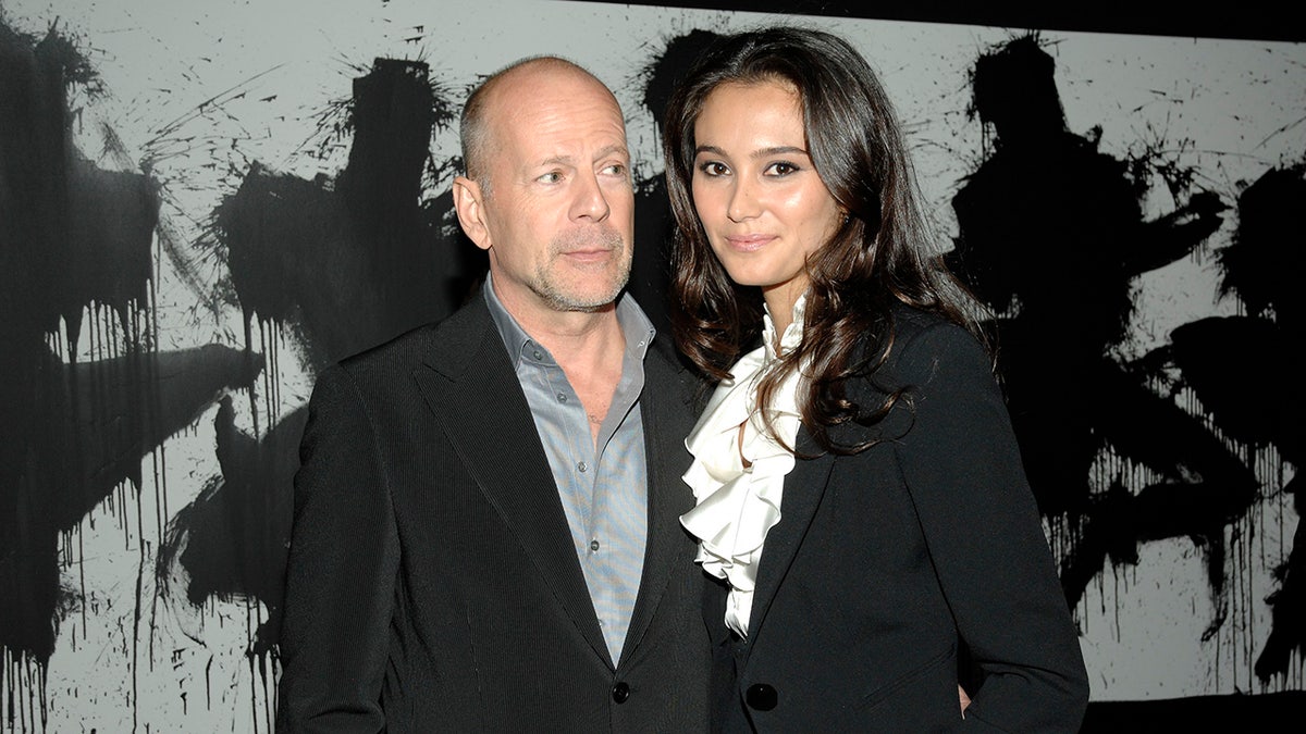 Emma Heming Willis and Bruce Willis enjoying a night out before he was diagnosed with FTD.