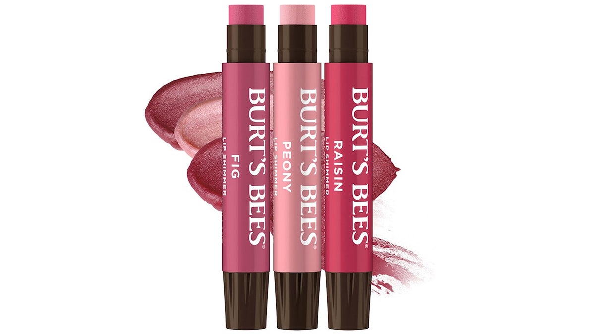 Shimmery, soft lips in a swipe. 