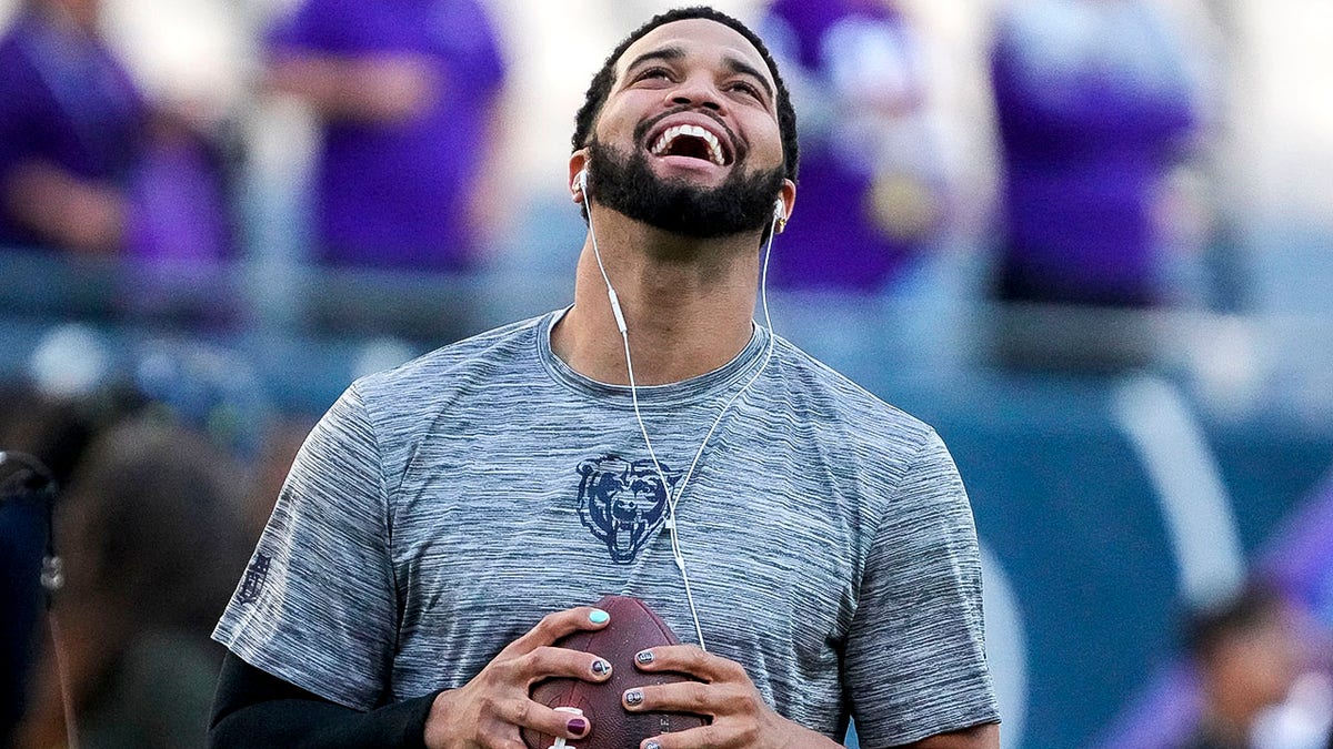 Smile Calcine Williams on the field