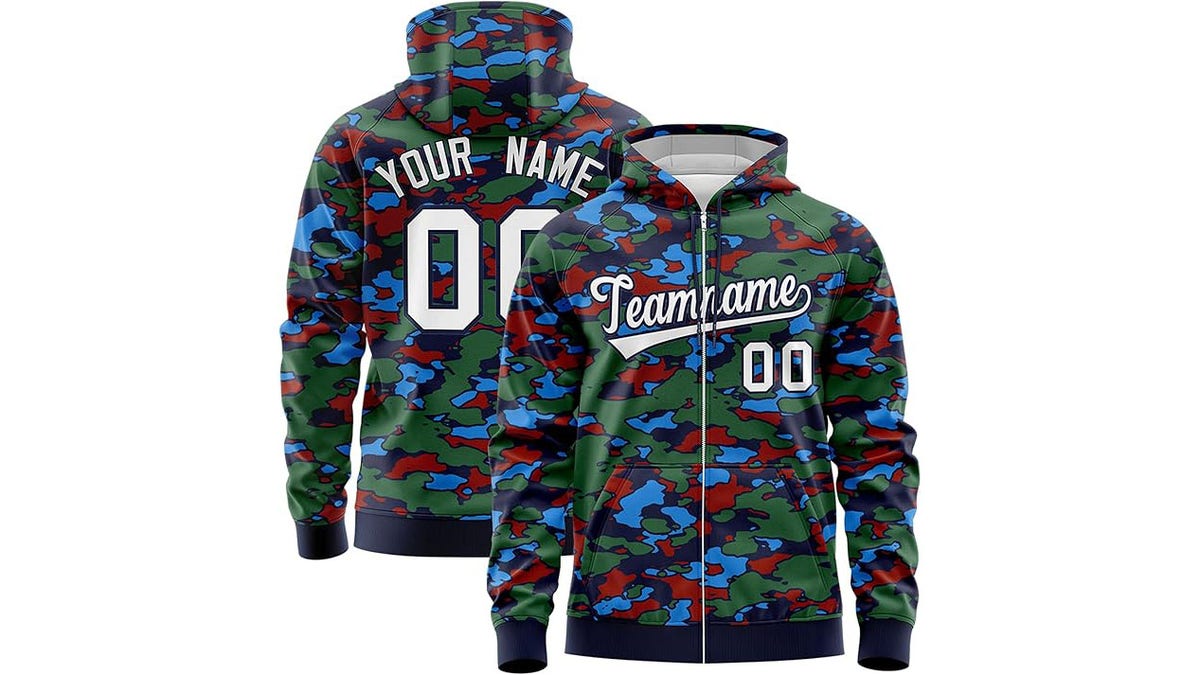 Show your team spirit in a custom jacket.