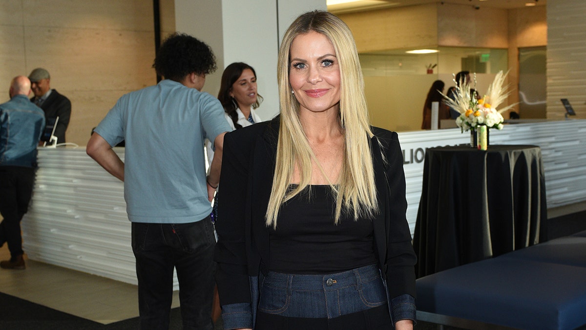 Candace Cameron Bure at "Unsung Hero" screening in 2024