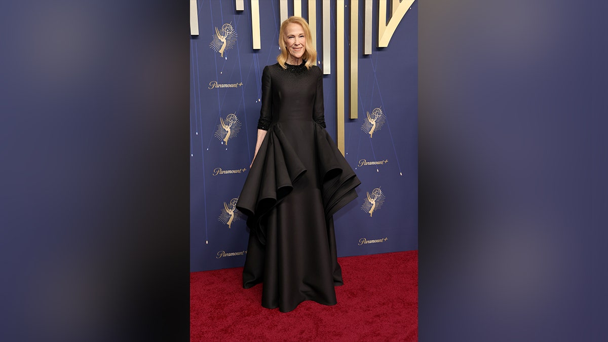 Catherine O'Hara at the Emmy Awards in 2025.