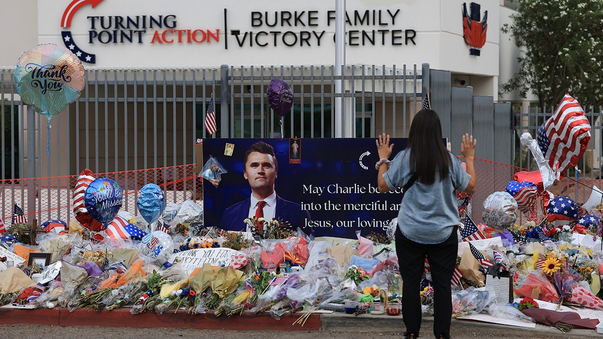 Charlie Kirk memorial in Phoenix