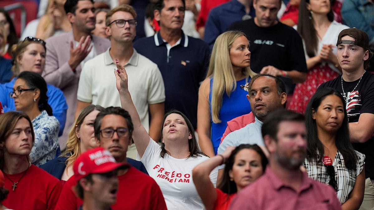 Charlie Kirk mourners in Arizona