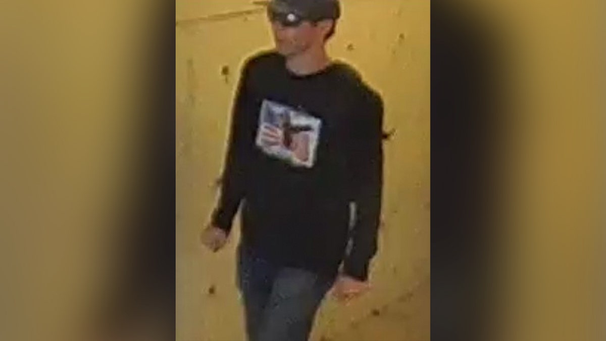 an FBI image showing a person of interest in the murder of charlie kirk