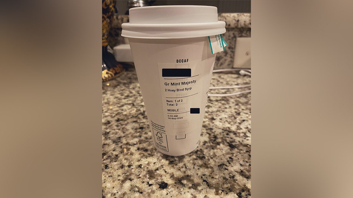 Charlie Kirk's favorite Starbucks drink, mint majestic