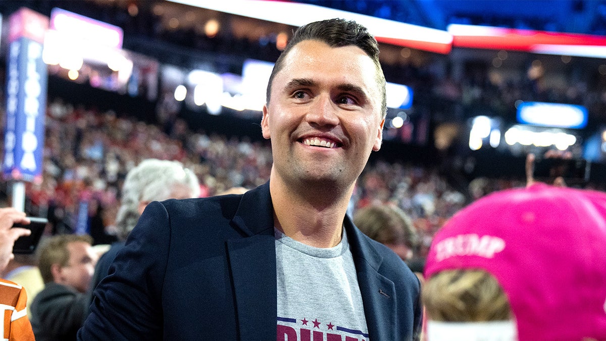 Charlie Kirk at the Republican National Convention in 2024