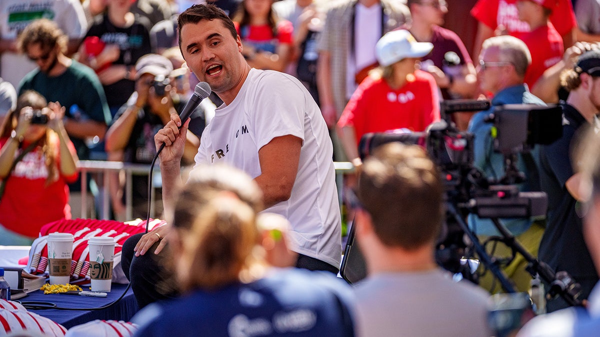Charlie Kirk of Utah Valley University Campus