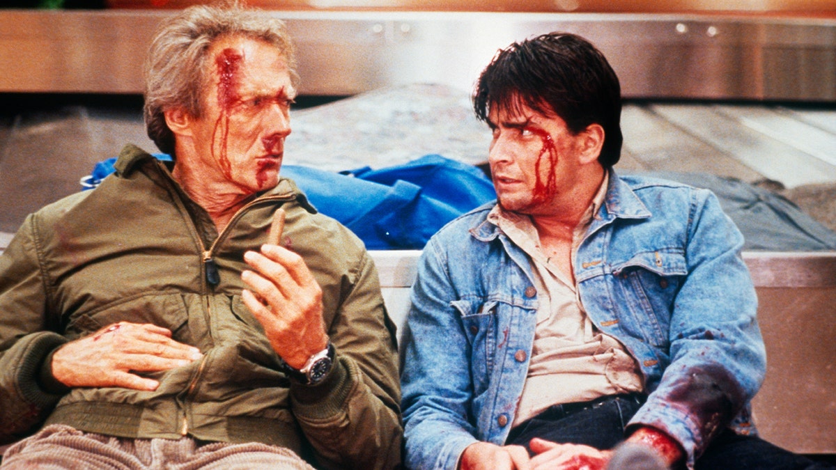 Charlie Sheen, Clint Eastwood on The Rookie