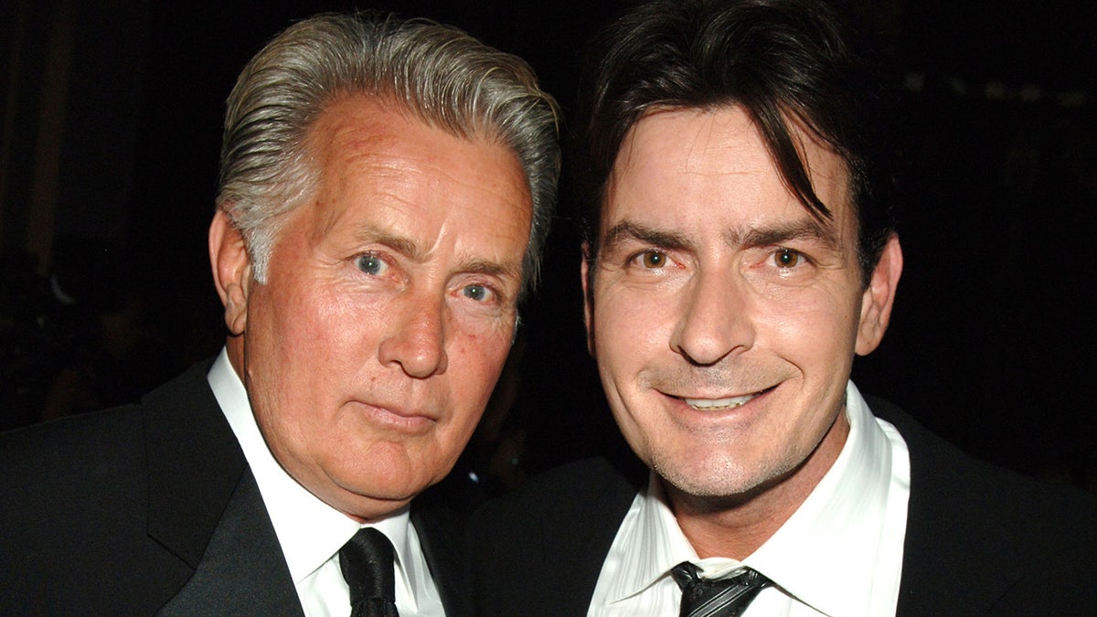 Charlie Sheen and Martin Sheen