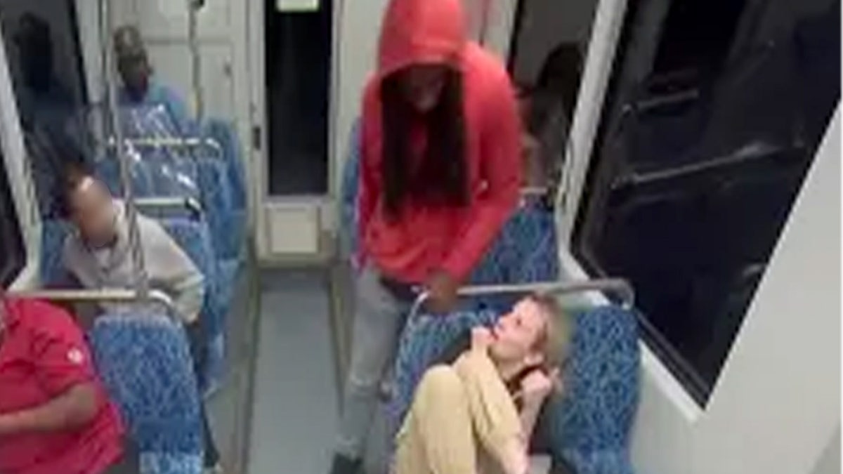 Decarlos Brown Jr. on Charlotte, North Carolina train