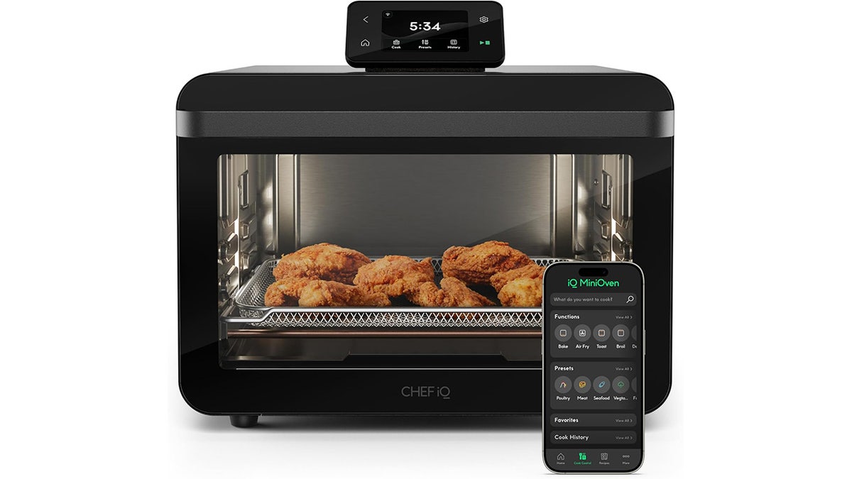 Opt for a smart oven that lets you cook from your phone.