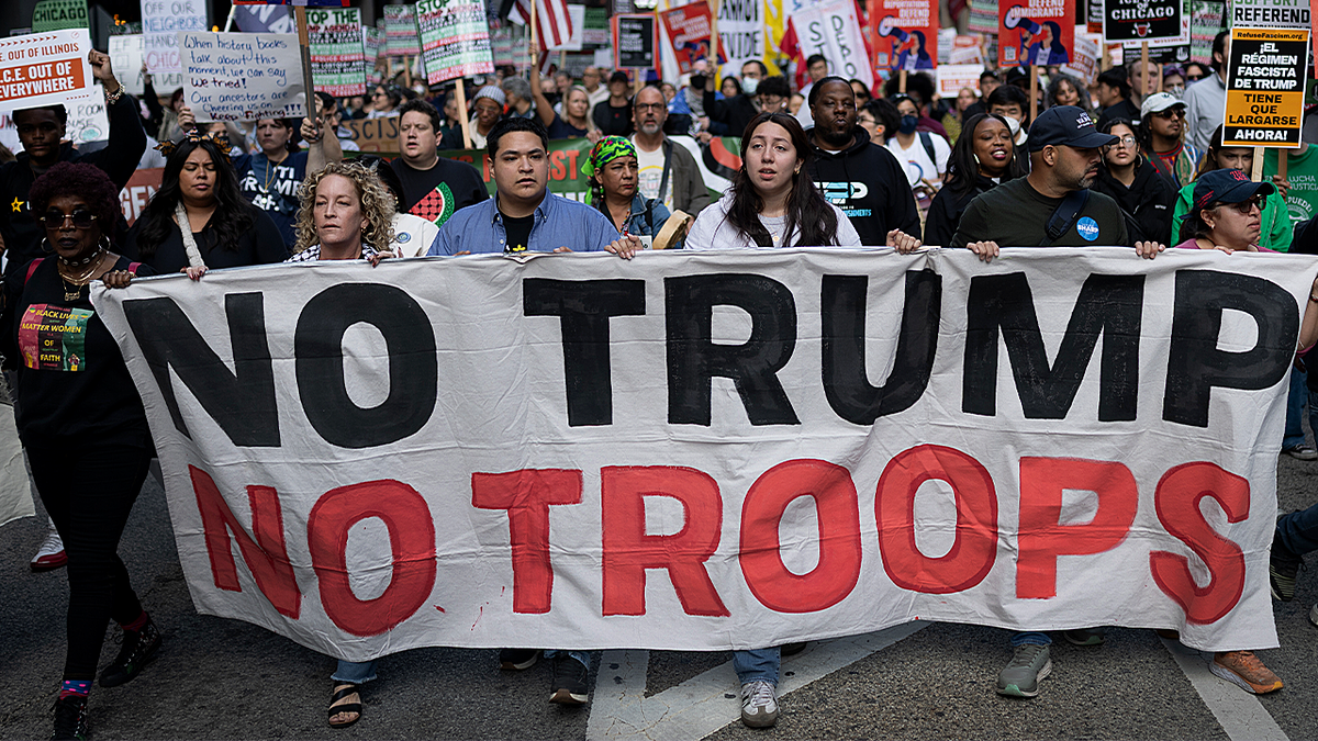 Protesters in Chicago