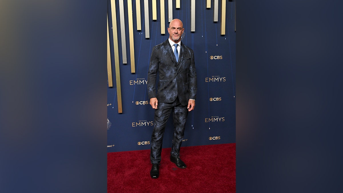 Christopher Meloni at the 2025 Emmy Awards.