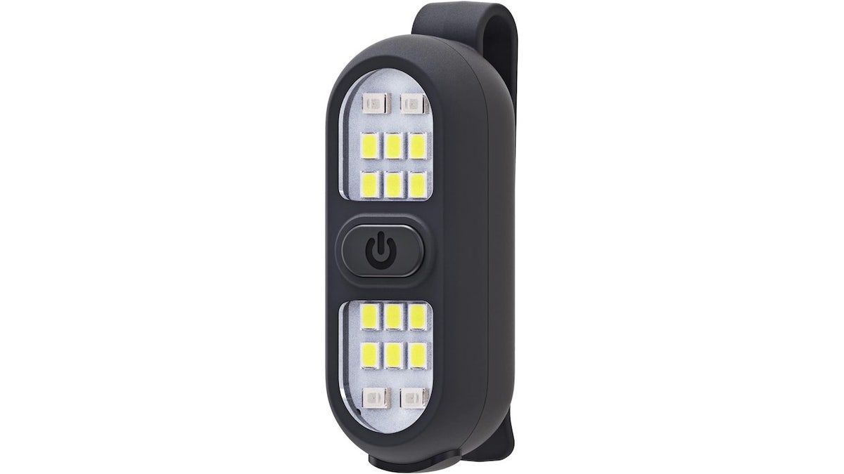 Clip this light on for a safer walk.