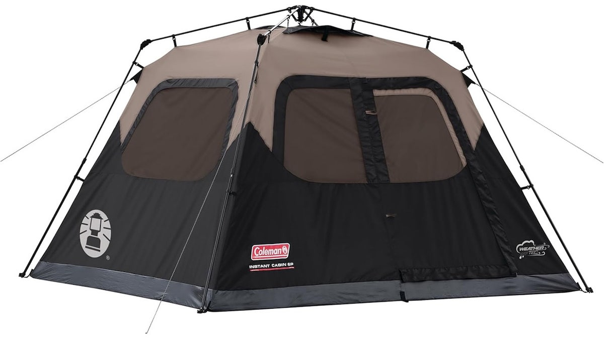 Get enough room for two queen-sized air mattresses.