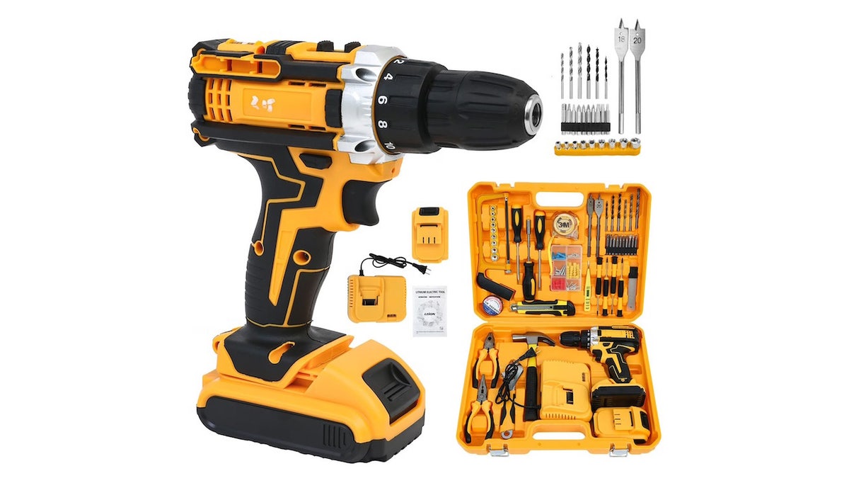 This drill kit is ideal for tackling everyday projects.