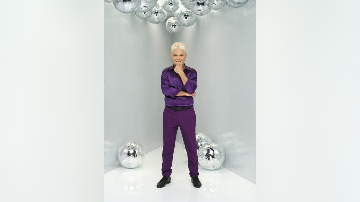Corey Feldman dances with the stars in the publicity.