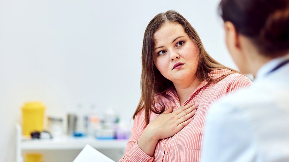 Woman finding out she has diabetes after being unaware