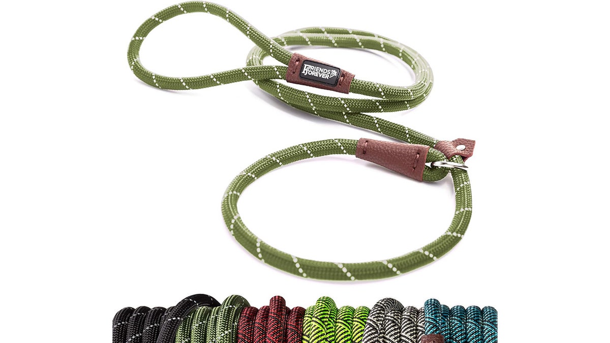 This durable six-foot lead is built for strong pullers.