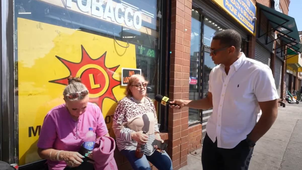 Don Lemon speaks to residents