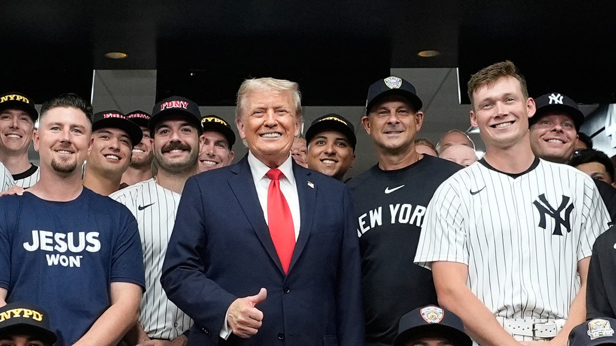 Aaron Boone and Donald Trump