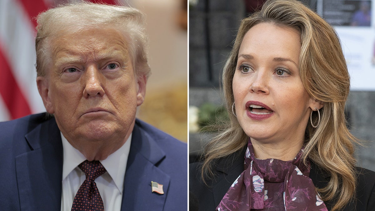 President Donald Trump and New Orleans Democrat City Council President Helena Moreno