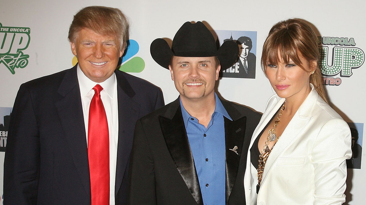 John Rich with Donald Trump and Melania Trump