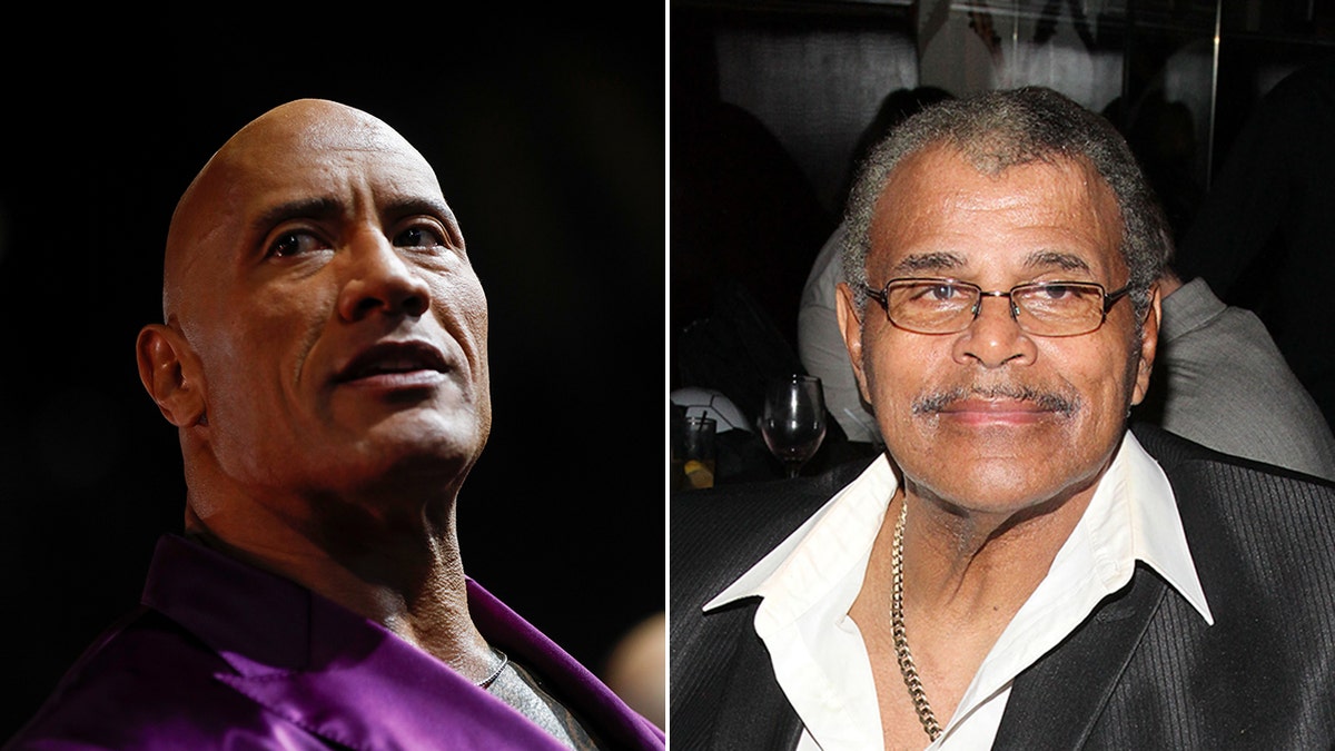 Split of Dwayne Johnson and his father
