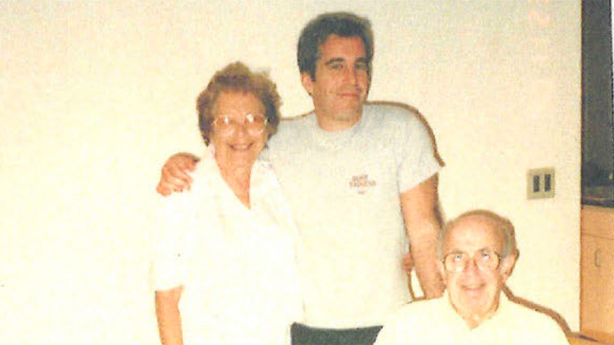 Jeffrey Epstein's family photo appears in his birthday book